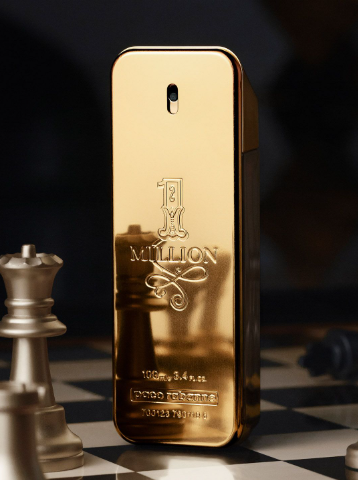 Paco Rabanne 1 Million luxury perfume bottle